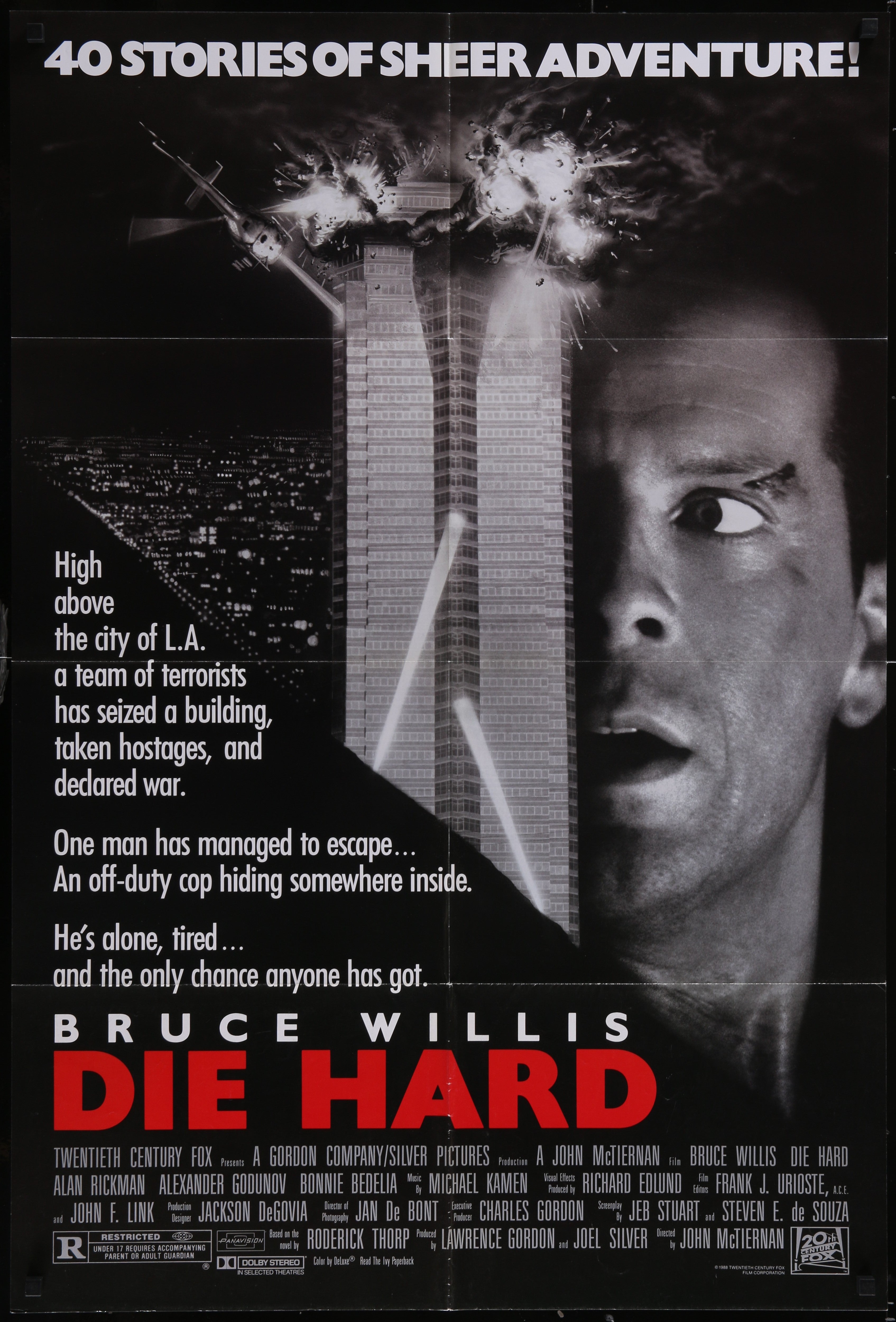 DIE HARD Movie Poster 13x30 In - Foto 5
