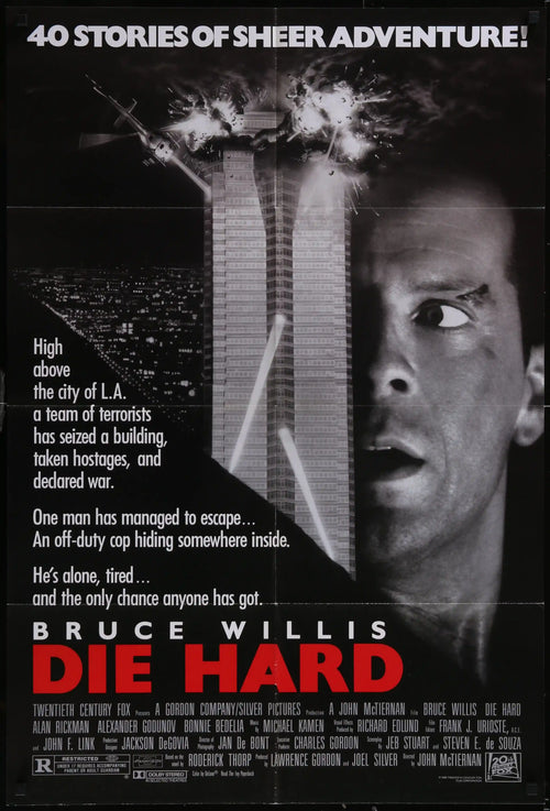 Die Hard Original Vintage Movie Poster