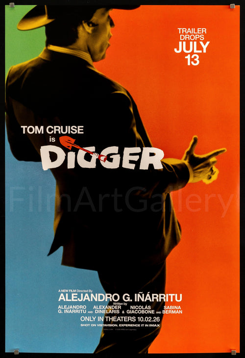 Digger Original Vintage Movie Poster
