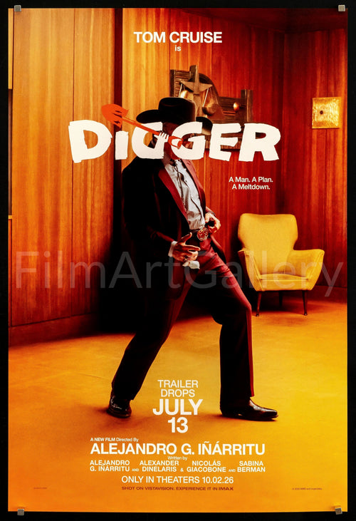 Digger Original Vintage Movie Poster
