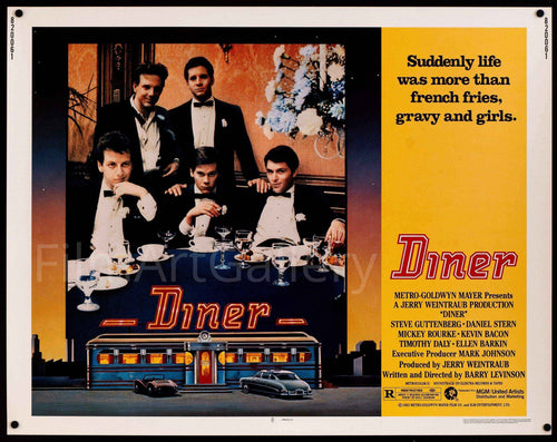 Diner Original Vintage Movie Poster