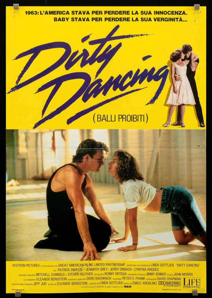 Dirty Dancing Original Vintage Movie Poster