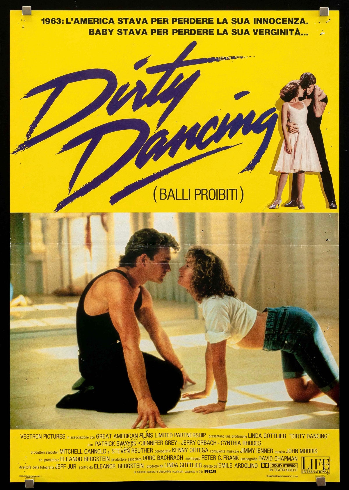 Dirty Dancing Original Vintage Movie Poster