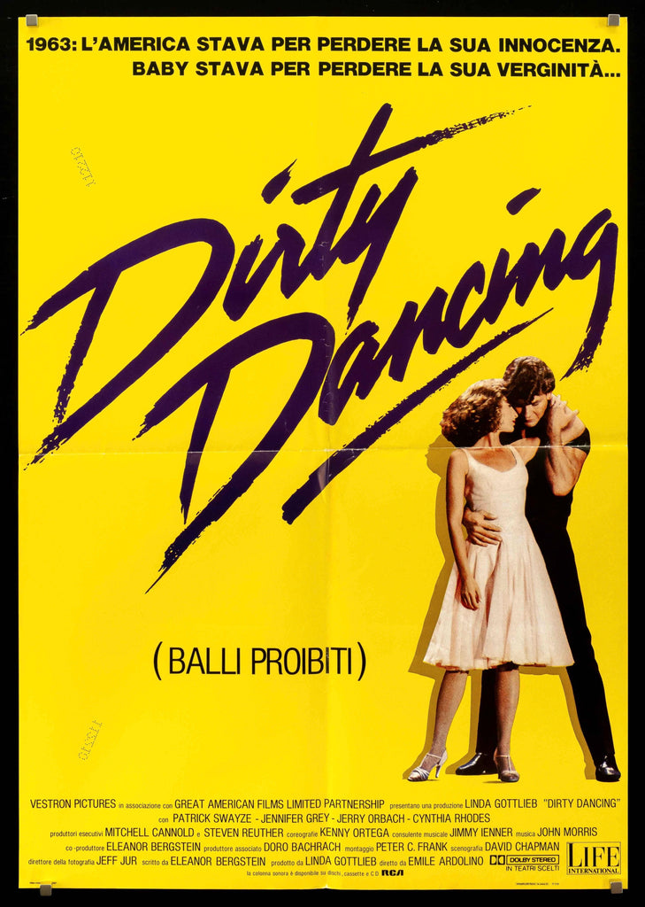Dirty Dancing Original Vintage Movie Poster
