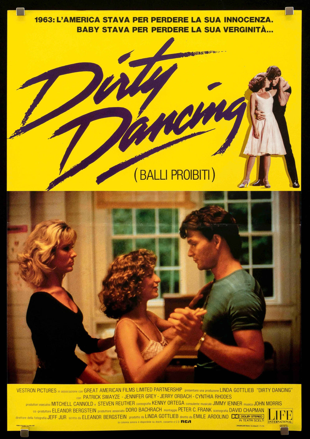 Dirty Dancing Original Vintage Movie Poster