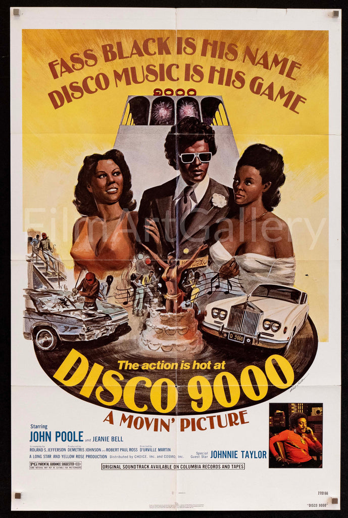 Disco 9000 Original Vintage Movie Poster