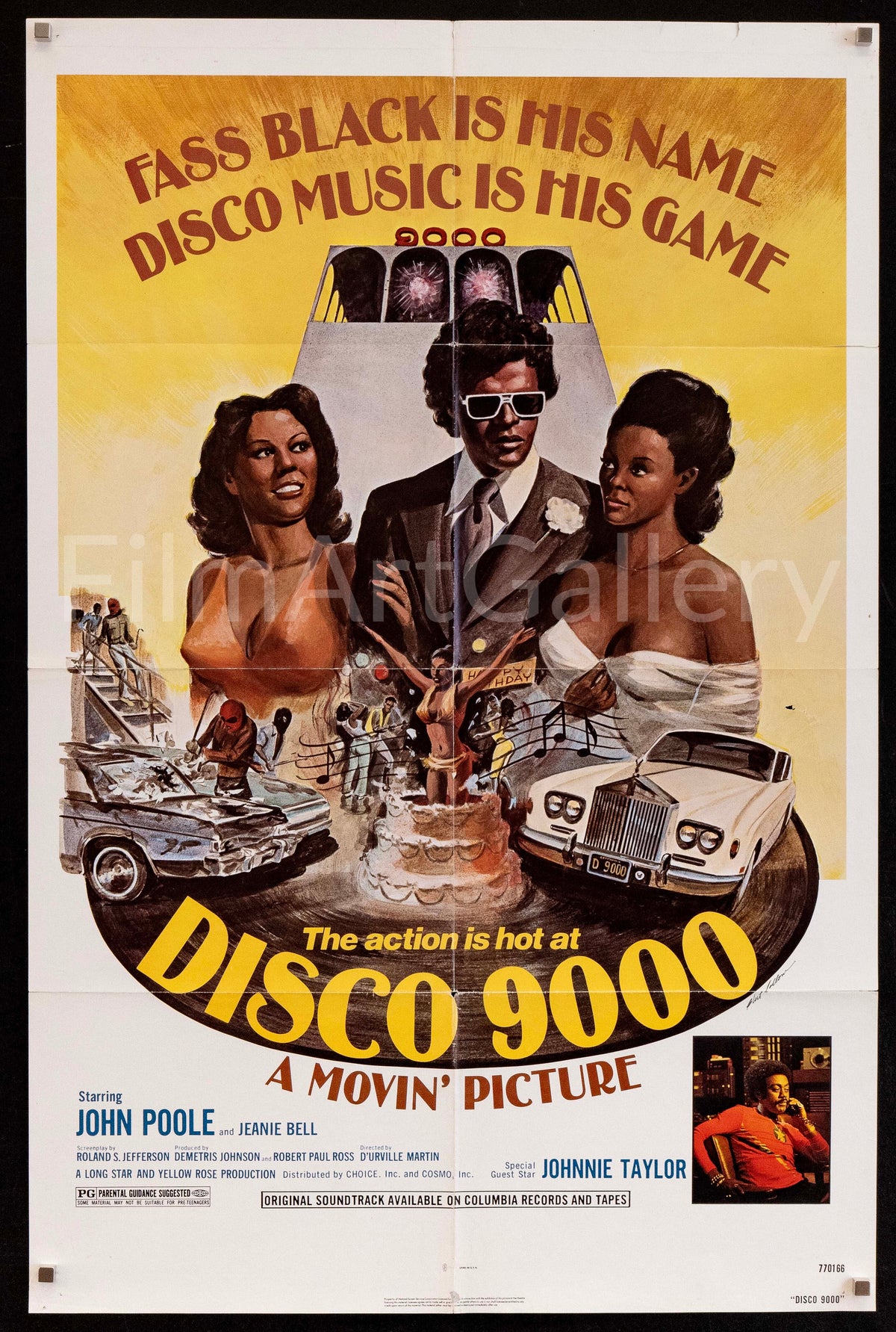 Disco 9000 Original Vintage Movie Poster