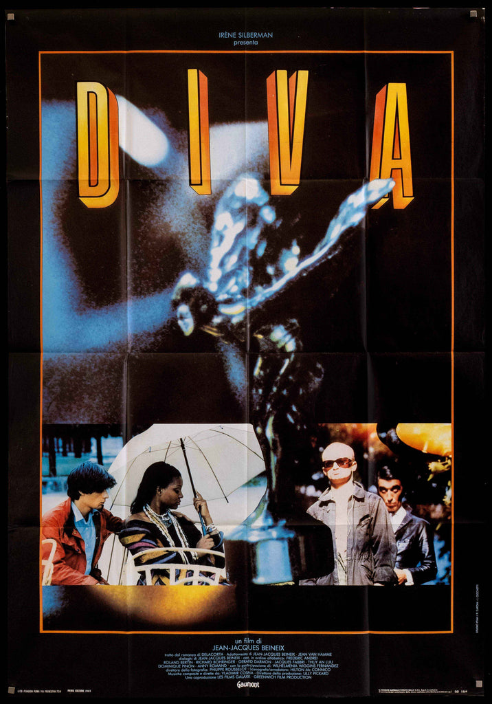 Diva Movie Poster 1981 French 1 Panel 47x63 diva-movie-poster-1981-french-1-panel-47x63