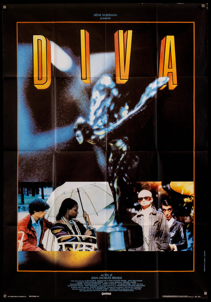 Diva Original Vintage Movie Poster