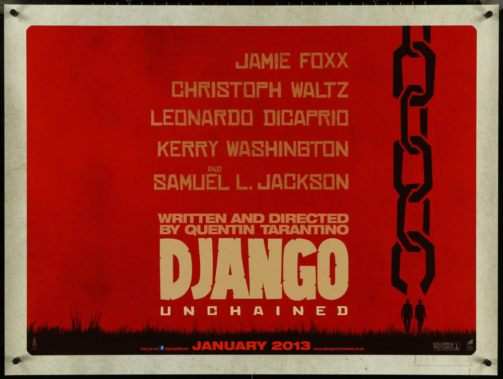 Django Unchained Original Vintage Movie Poster