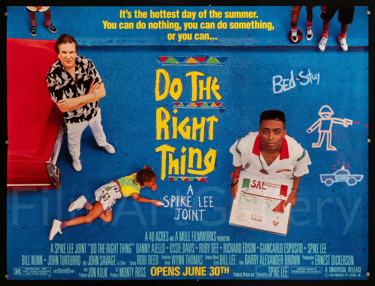 Do The Right Thing Original Vintage Movie Poster