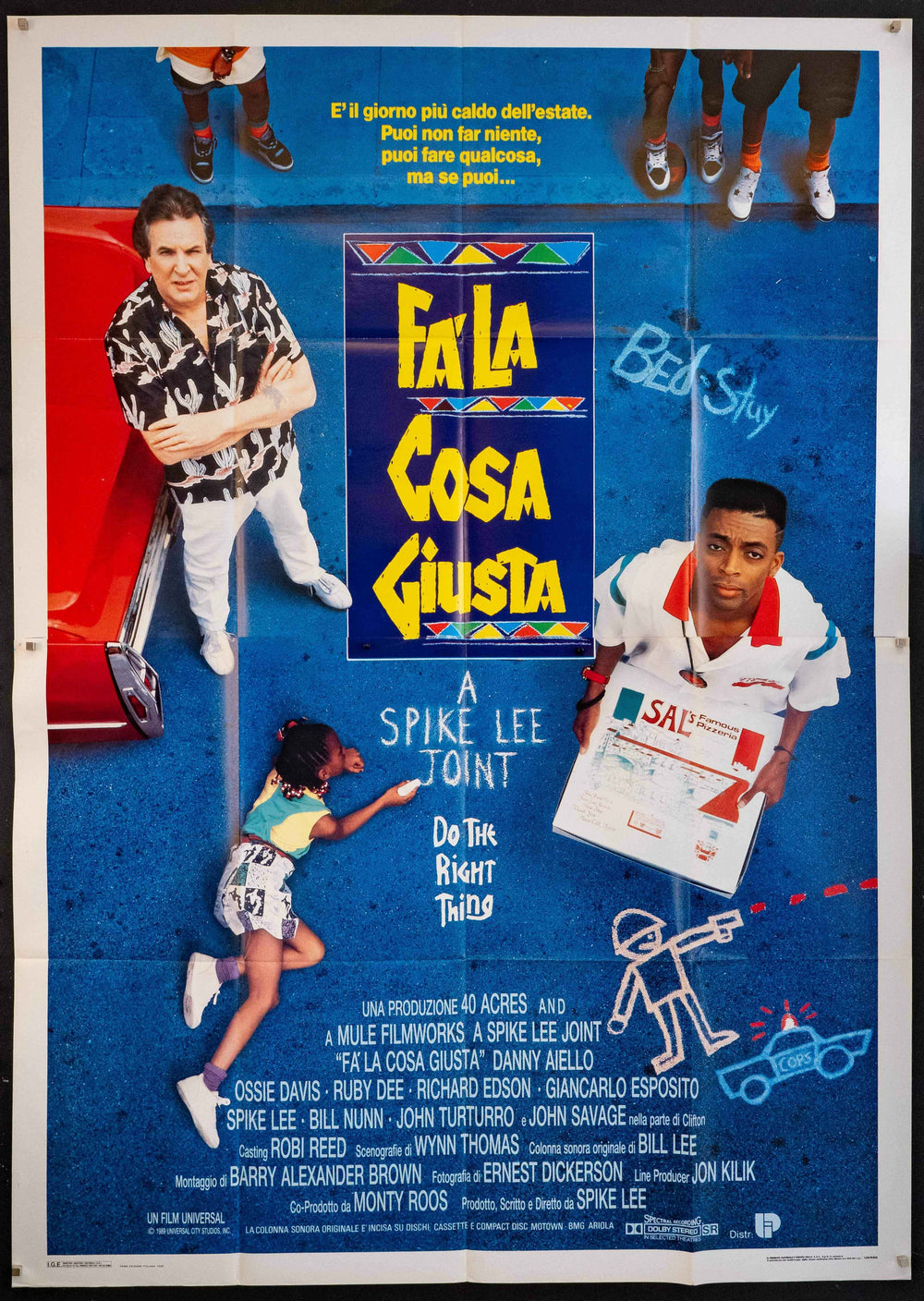 Do The Right Thing Original Vintage Movie Poster