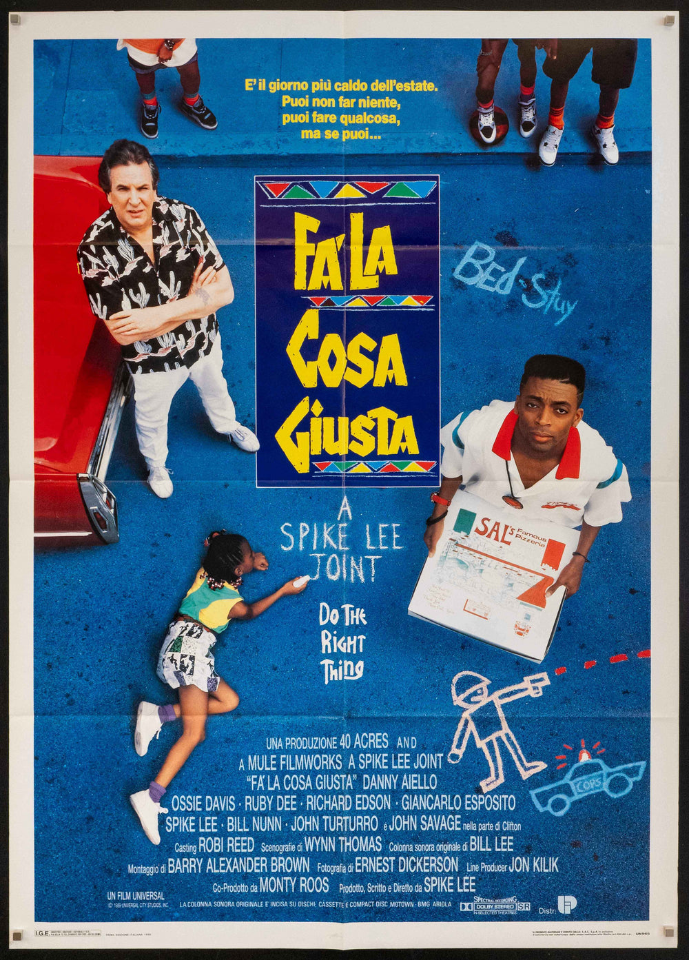 Do The Right Thing Original Vintage Movie Poster