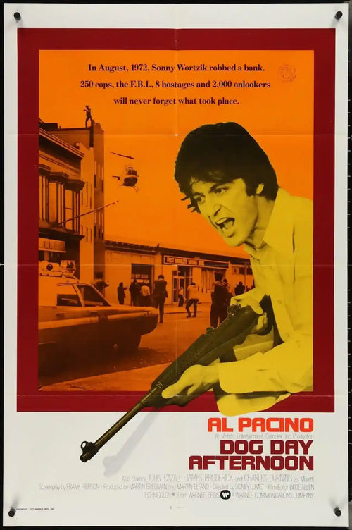 Dog Day Afternoon Original Vintage Movie Poster