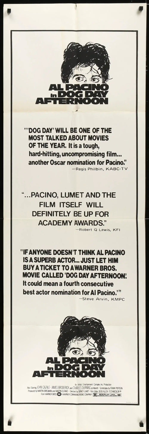 Dog Day Afternoon Original Vintage Movie Poster