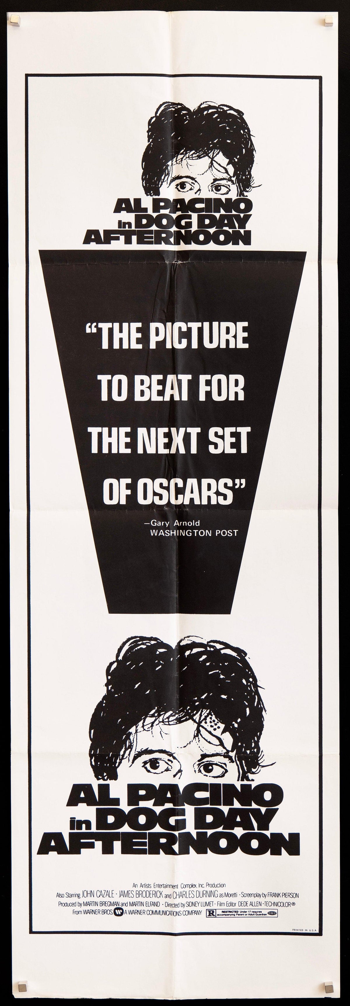 Dog Day Afternoon Original Vintage Movie Poster