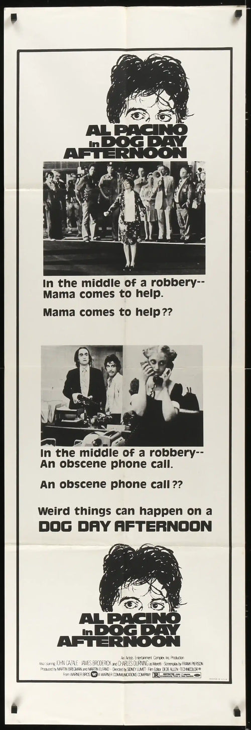 Dog Day Afternoon Original Vintage Movie Poster