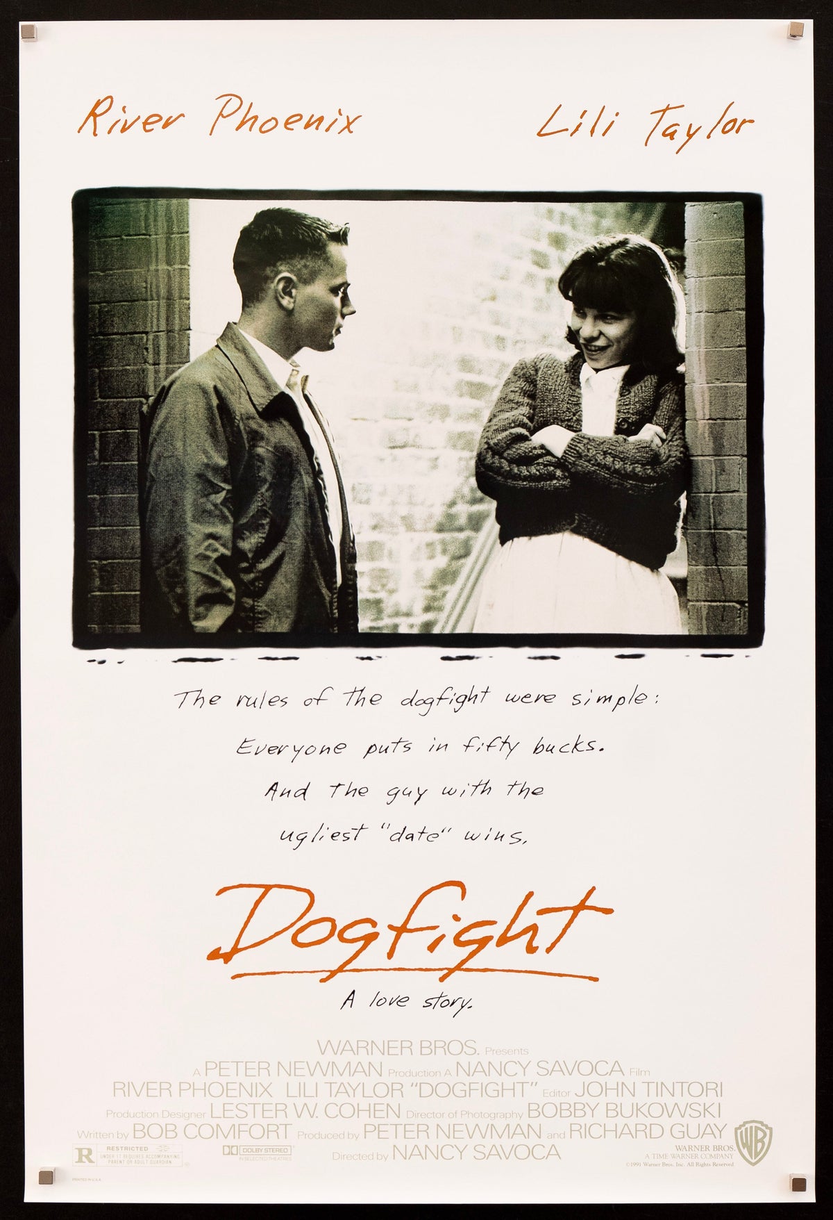 Dogfight Original Vintage Movie Poster