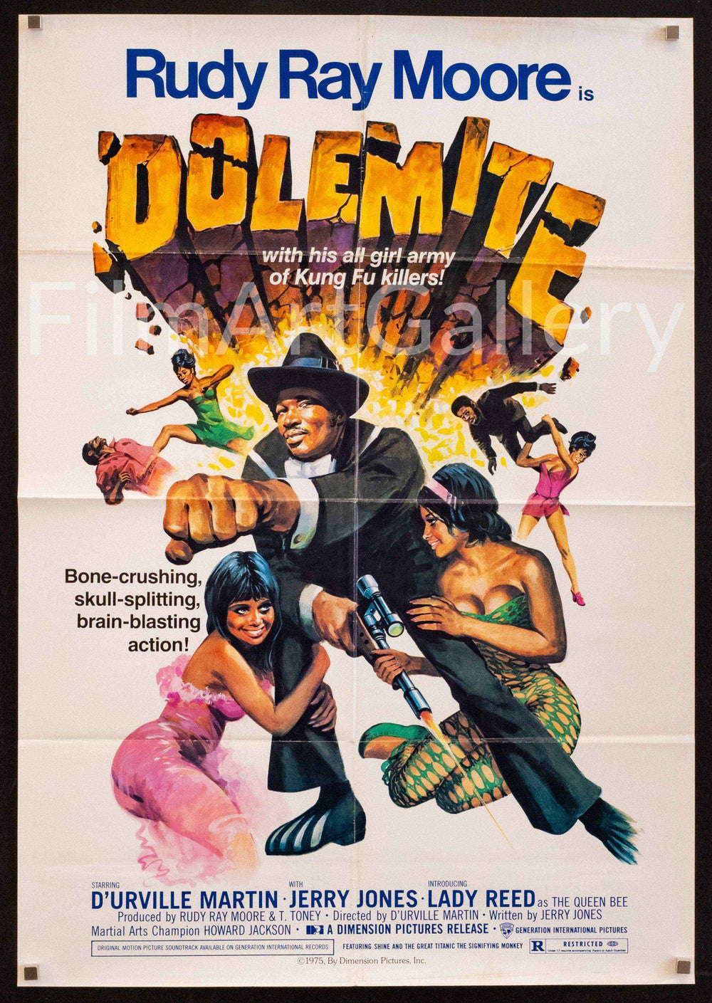 Dolemite Original Vintage Movie Poster