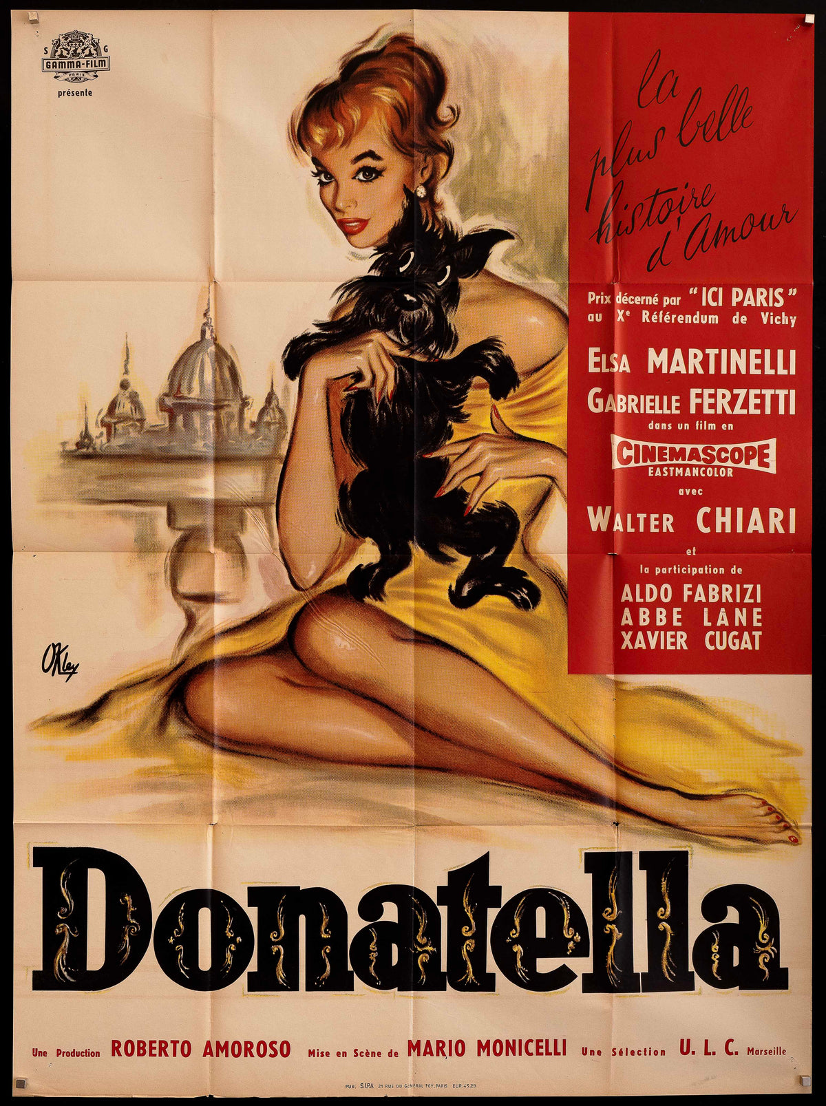 Donatella Original Vintage Movie Poster