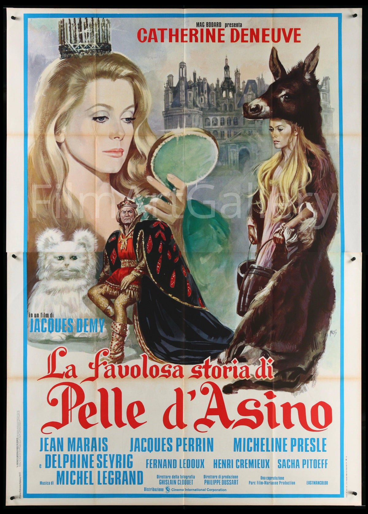 Donkey Skin (Peau D&#39;Ane) Italian 4 Foglio (55x78) Original Vintage Movie Poster