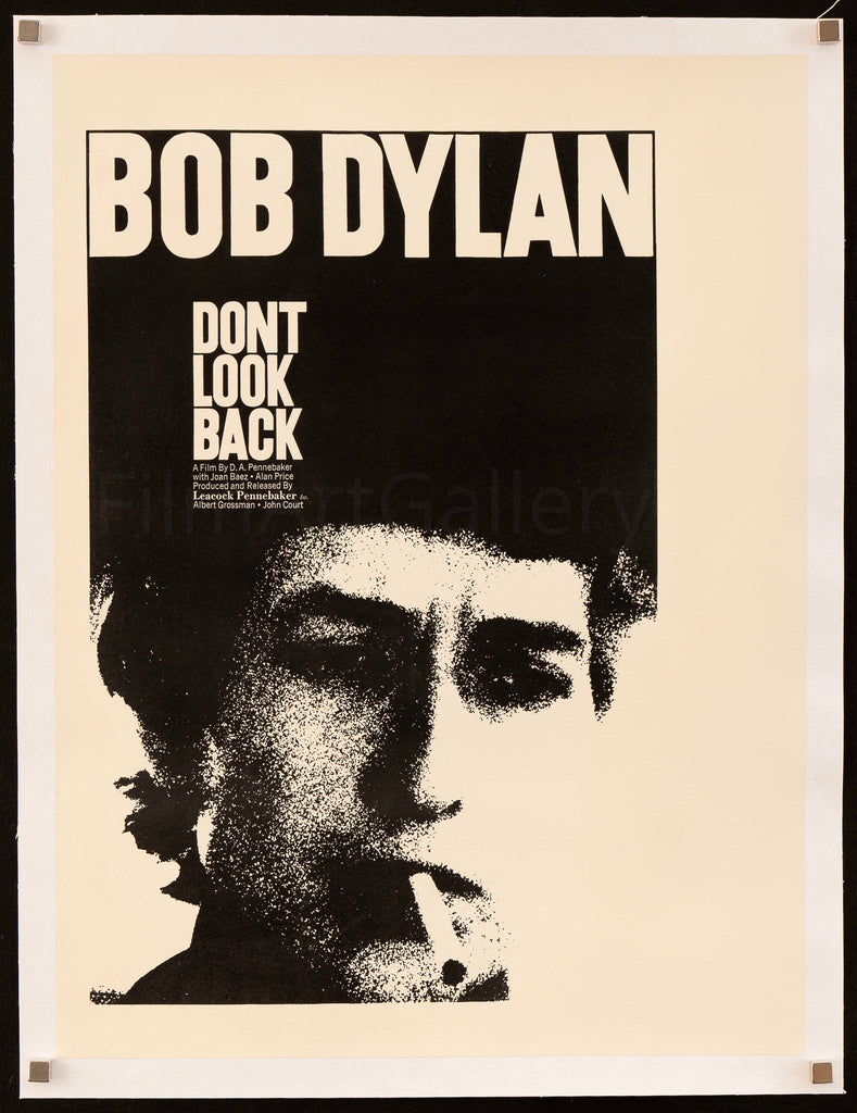 Don't Look Back 17x23 Original Vintage Movie Poster
