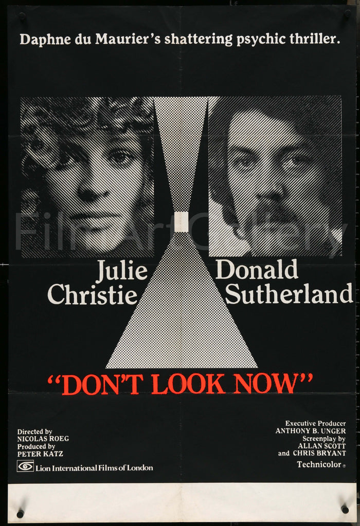 Don't Look Now Original Vintage Movie Poster