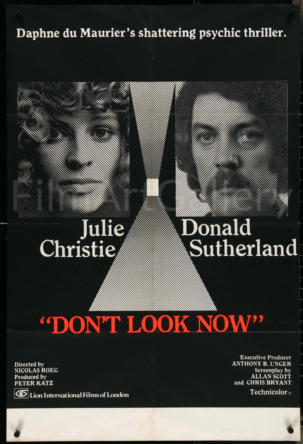 Don't Look Now Original Vintage Movie Poster