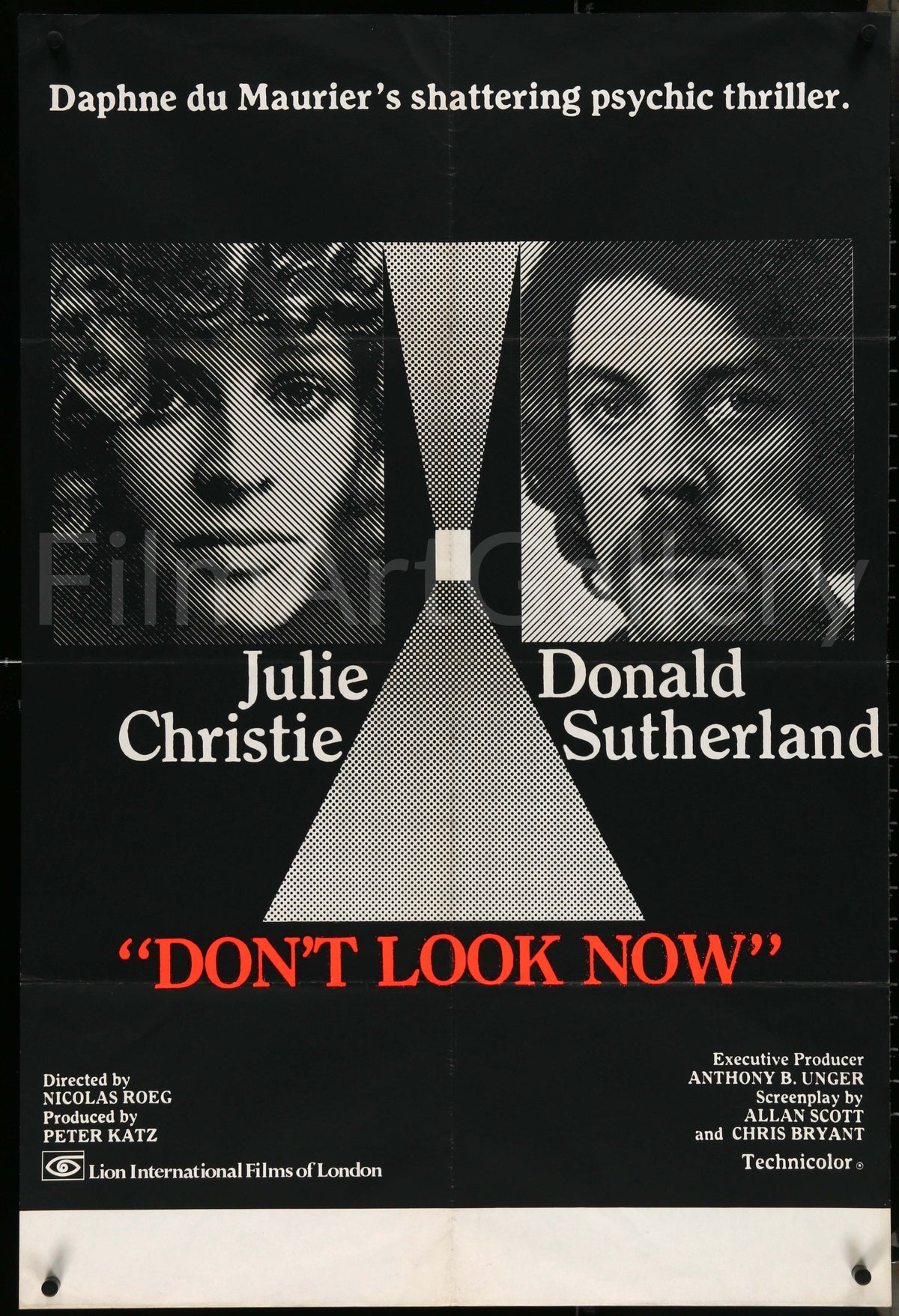 Don&#39;t Look Now Original Vintage Movie Poster