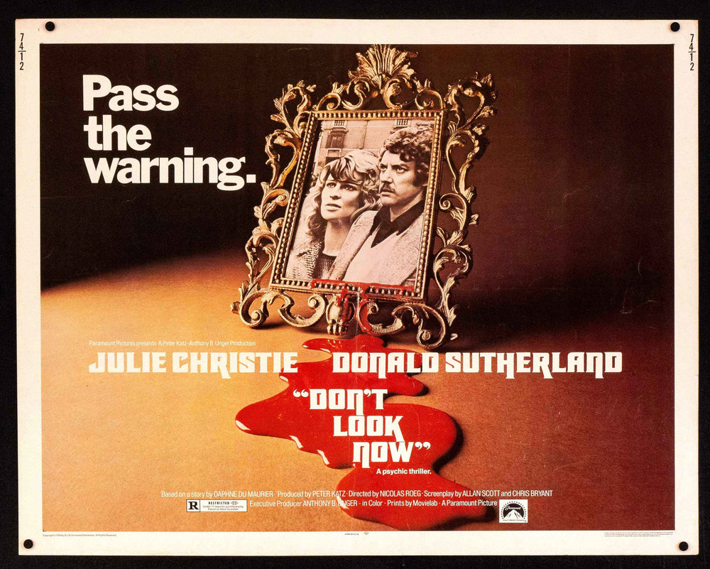 Don't Look Now Original Vintage Movie Poster