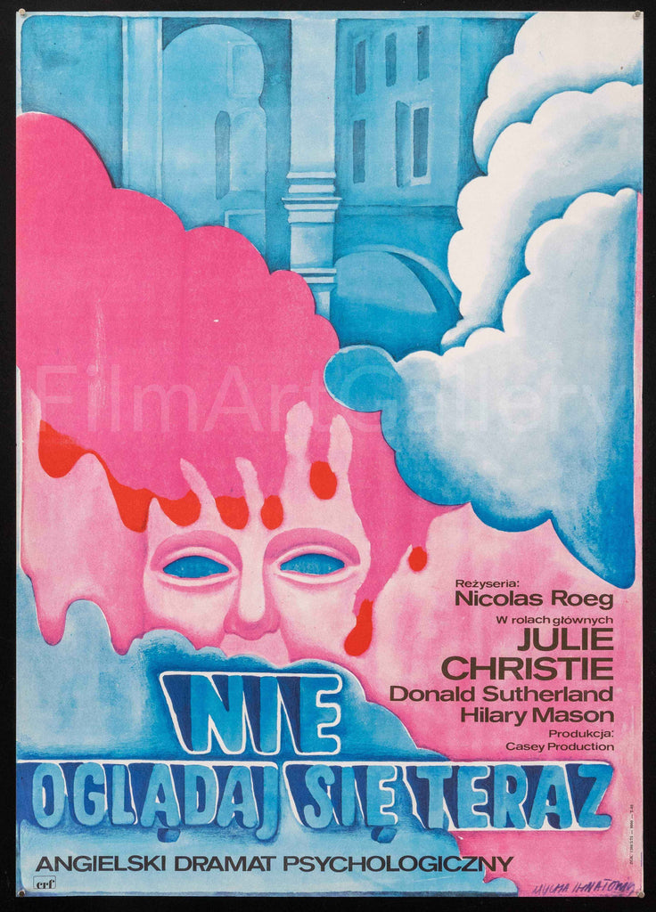 Affiche De Film Don't Look Now – Reproduction Vintage, Julie Christie, Tailles A1 A2 A3, Toile
