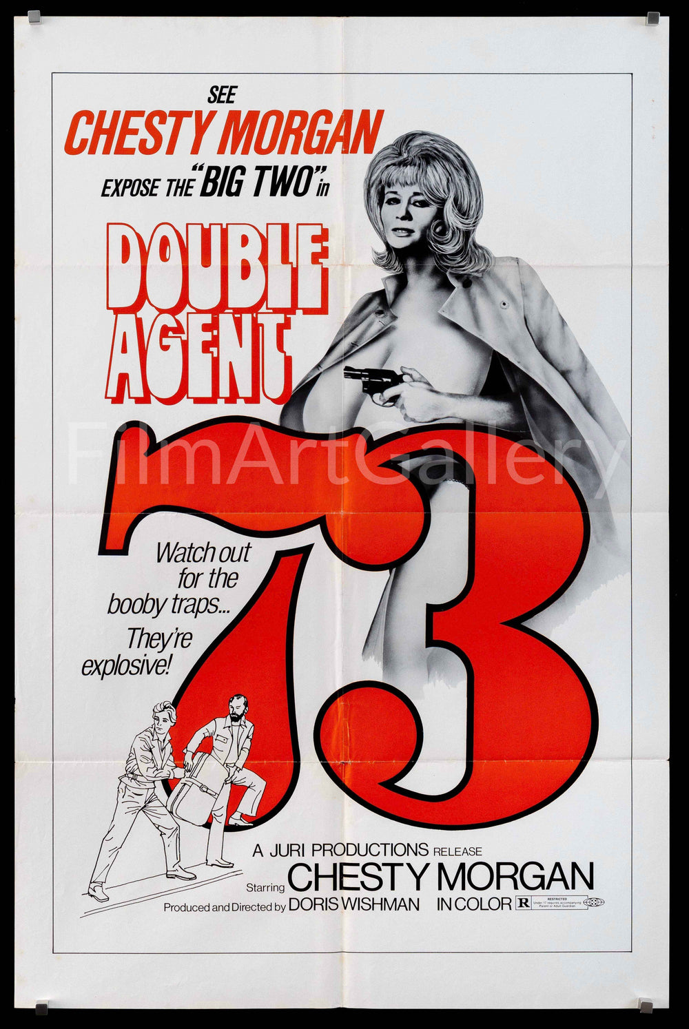 Double Agent 73 Original Vintage Movie Poster