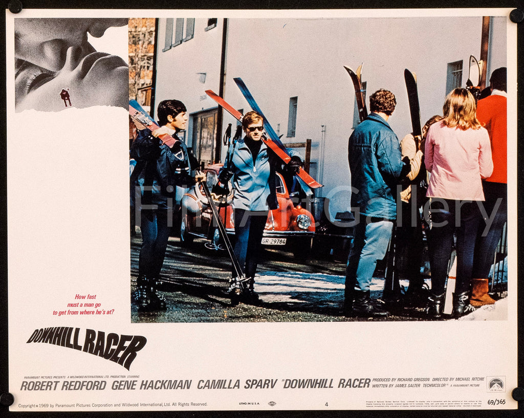 Downhill Racer Original Vintage Movie Poster