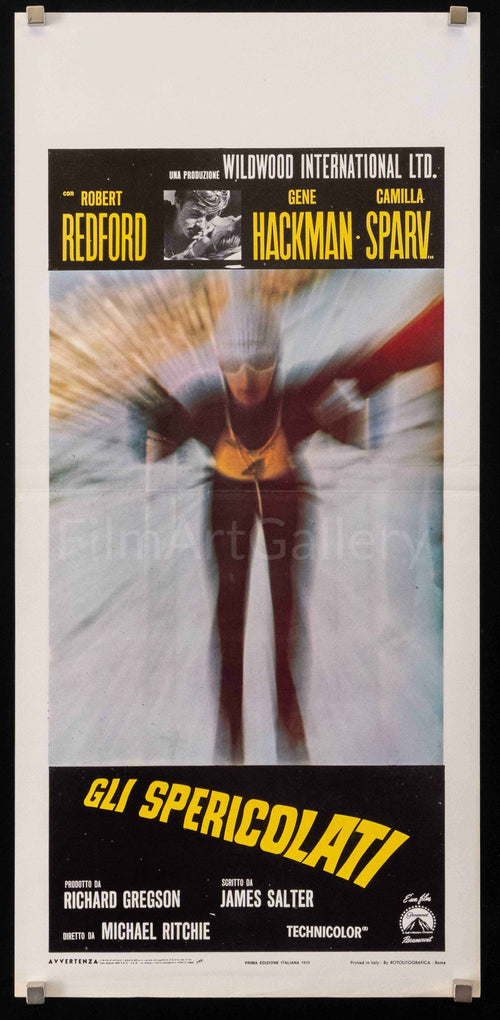 Downhill Racer Original Vintage Movie Poster