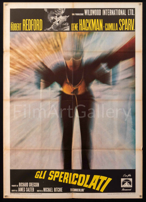 Downhill Racer Original Vintage Movie Poster
