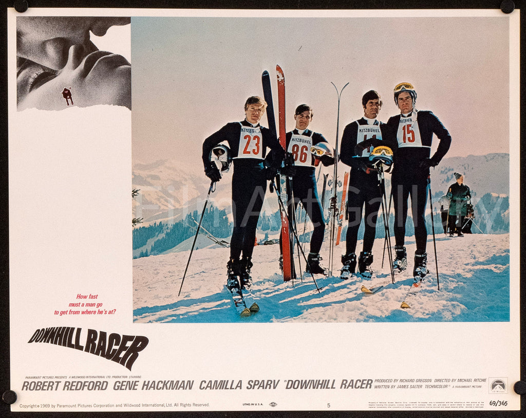 Downhill Racer Original Vintage Movie Poster