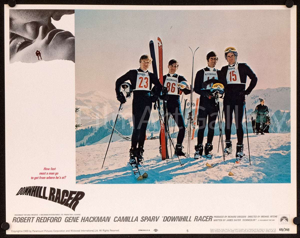 Downhill Racer Original Vintage Movie Poster