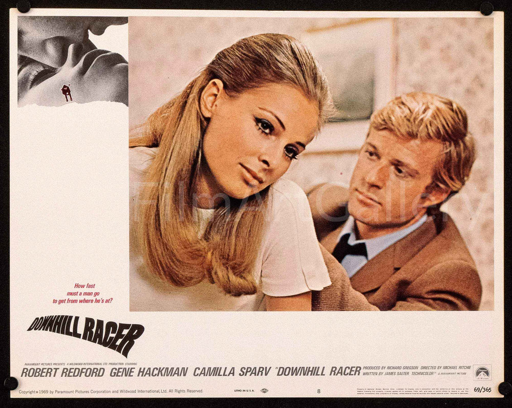 Downhill Racer Original Vintage Movie Poster