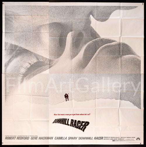 Downhill Racer Original Vintage Movie Poster