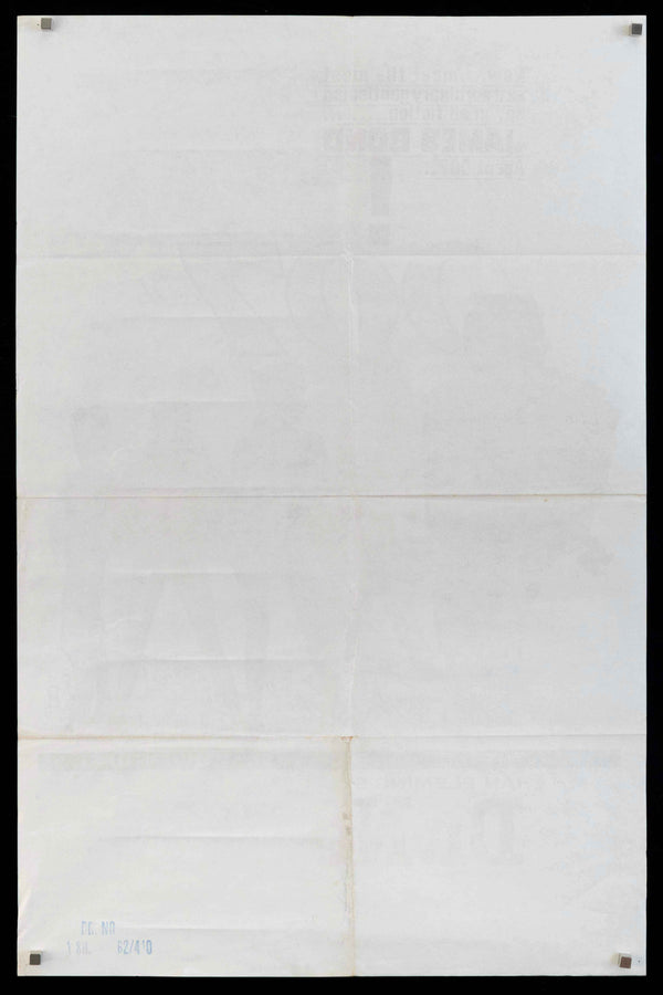 Dr. No Original Vintage Movie Poster