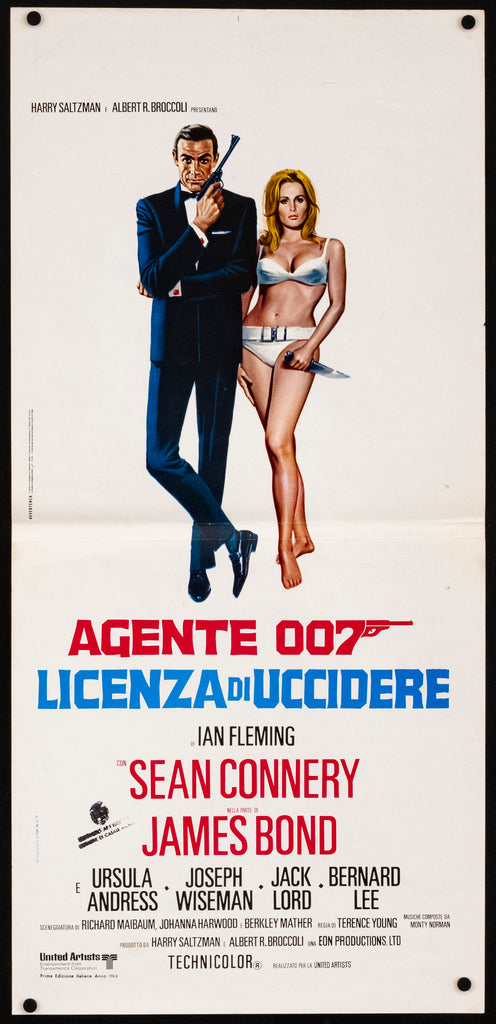 Dr. No Original Vintage Movie Poster