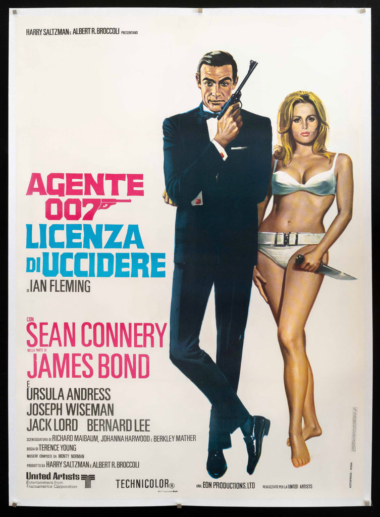 Dr. No Original Vintage Movie Poster