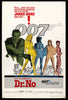 Dr. No Original Vintage Movie Poster