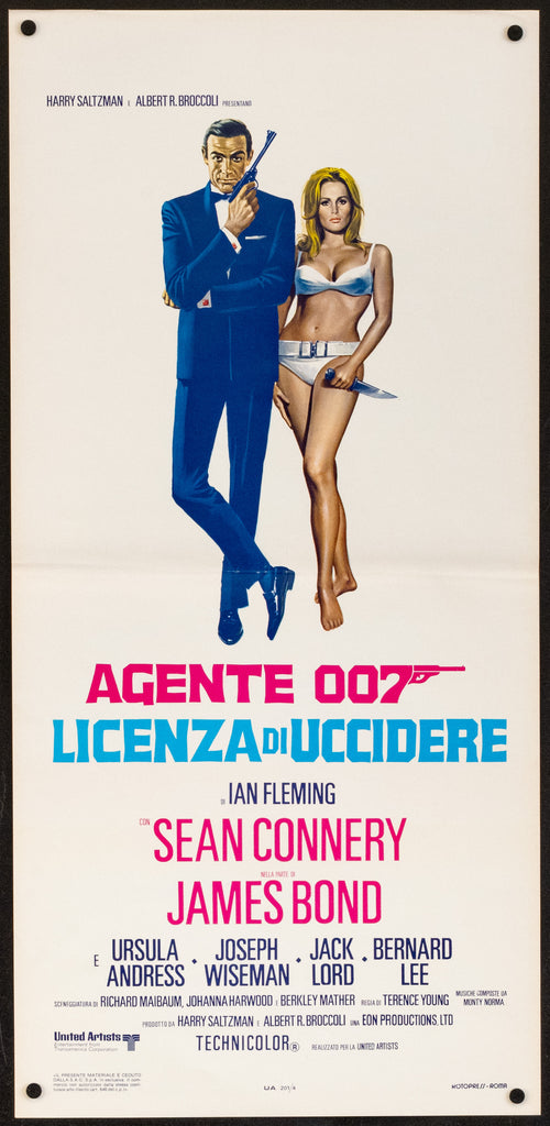 Dr. No Original Vintage Movie Poster