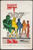 Dr. No Original Vintage Movie Poster