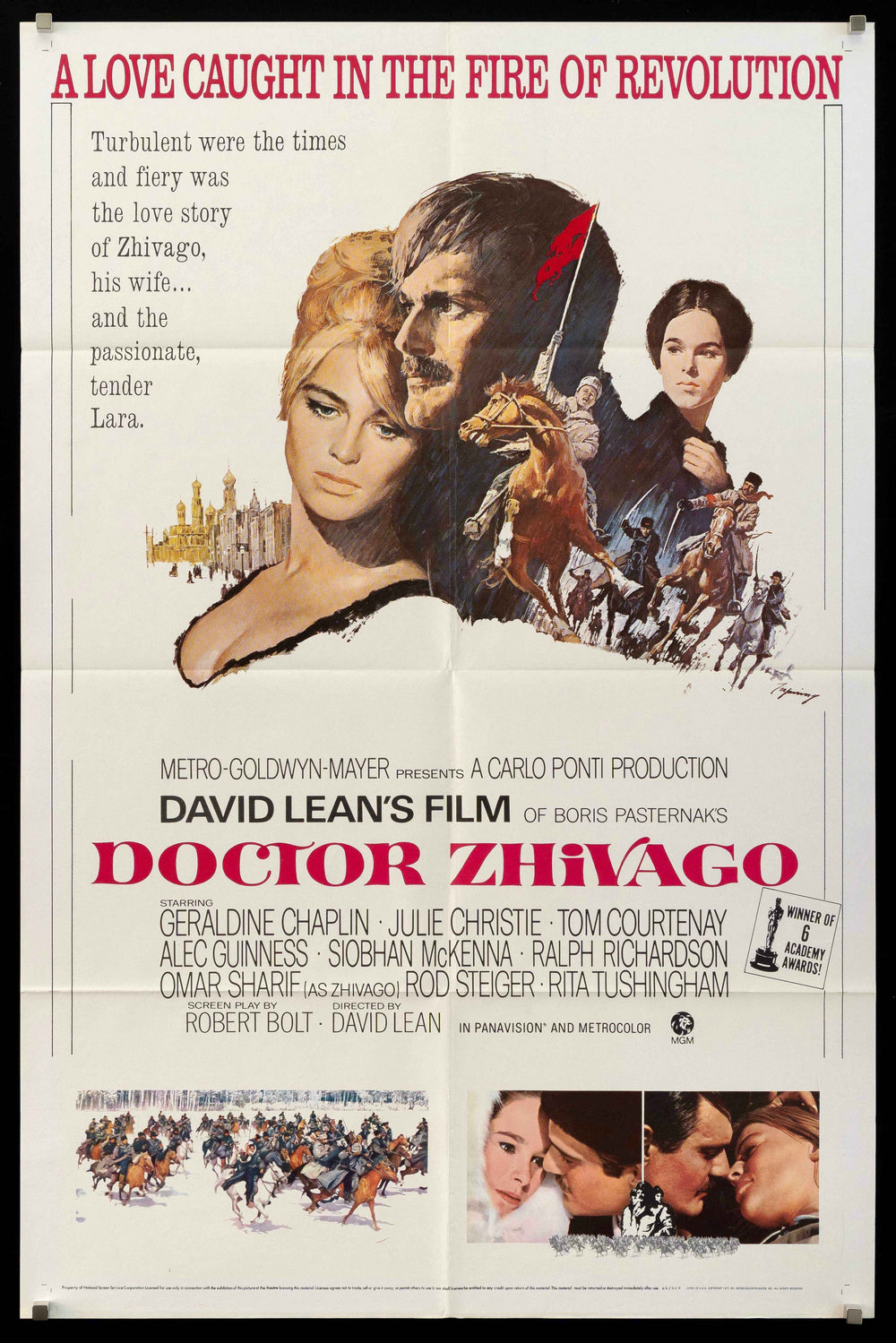 Dr. Zhivago Original Vintage Movie Poster