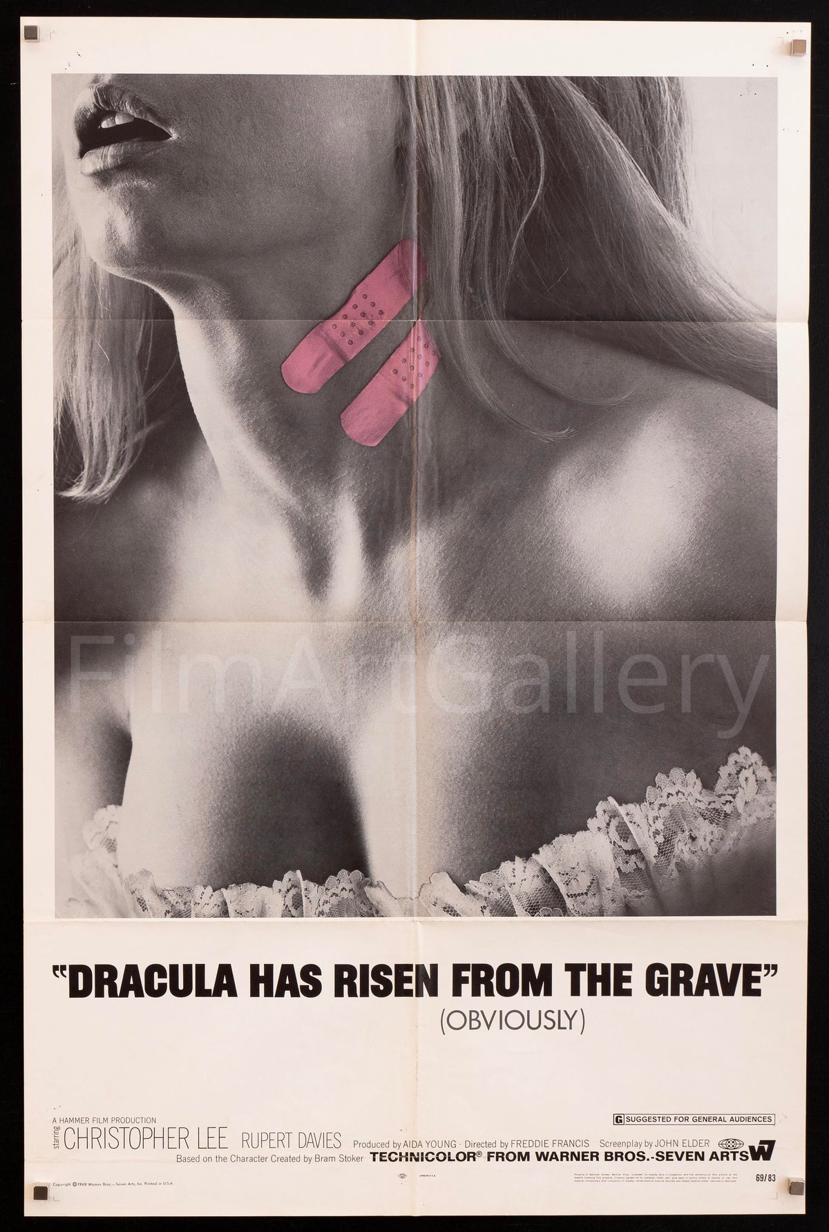 Dracula Has Risen From the Grave Original Vintage Movie Poster