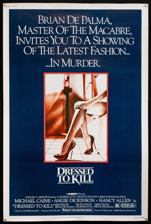 Dressed to Kill Original Vintage Movie Poster
