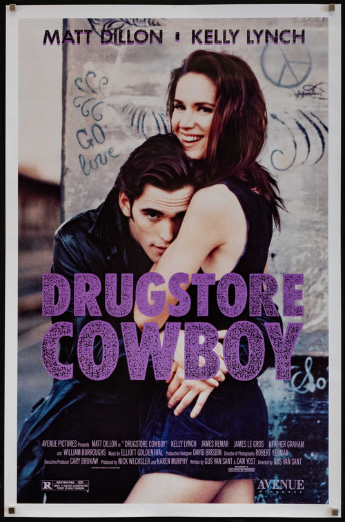 Drugstore Cowboy Original Vintage Movie Poster