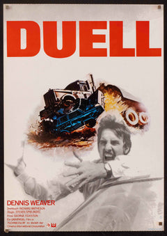 昭和レトロ 映画パンフレット(洋画) 激突 DUEL 1973年公開版　初版 Duel-Vintage-Movie-Poster-